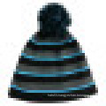 Knitted Beanie with Contrasting Trim NTD1615